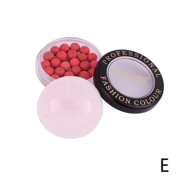 Natural Face Blush Ball Waterproof Blush