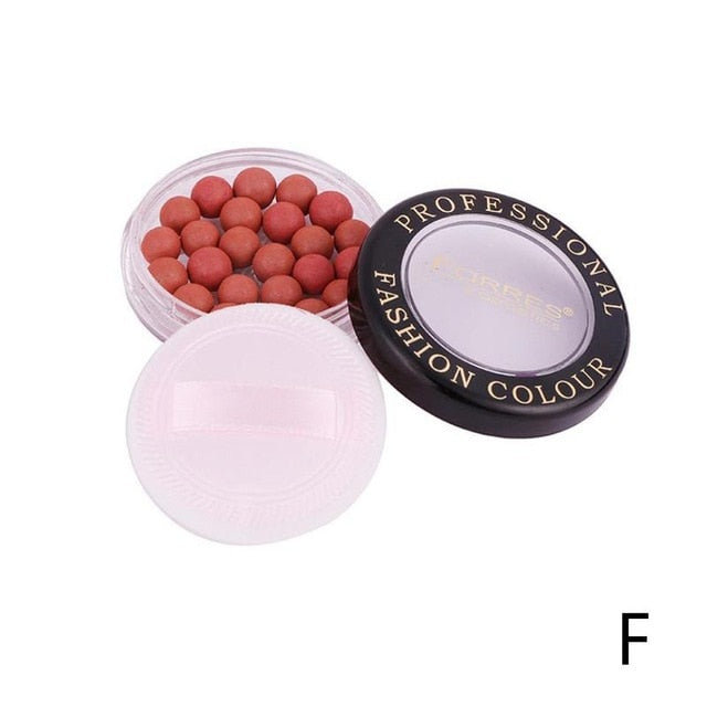 Natural Face Blush Ball Waterproof Blush