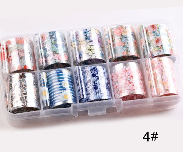 Nail Art Sticker Spring Mix Flower