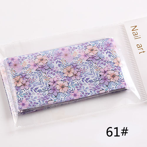 Nail Art Sticker Spring Mix Flower