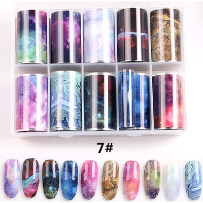 Nail Art Sticker Spring Mix Flower