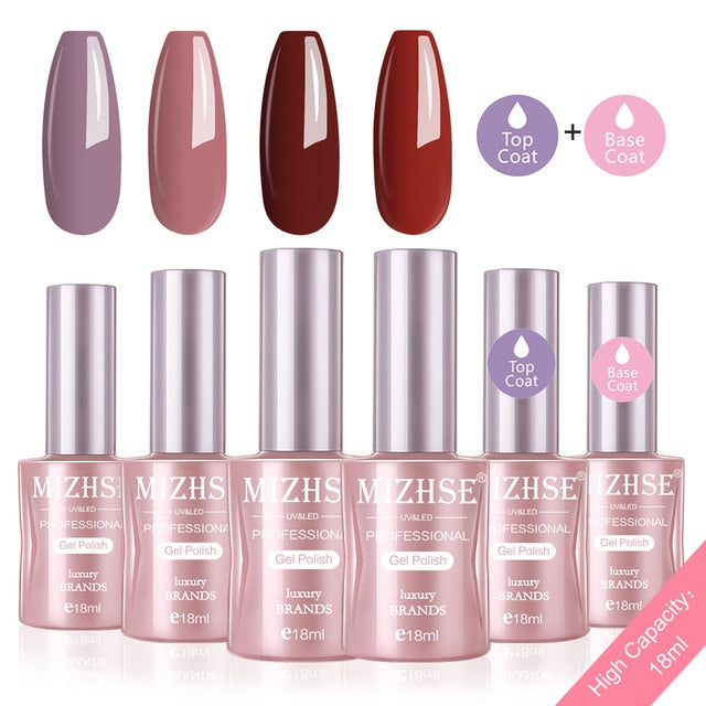 Gel Nail Polish Set Gel Lak Nails Soak