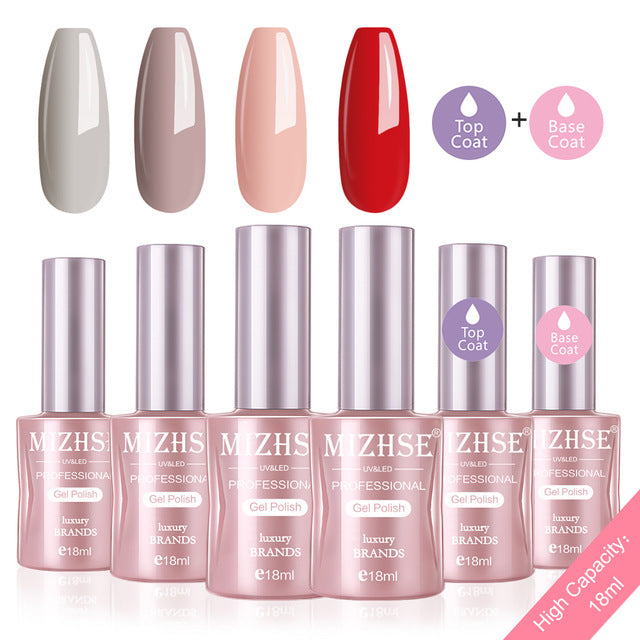 Gel Nail Polish Set Gel Lak Nails Soak