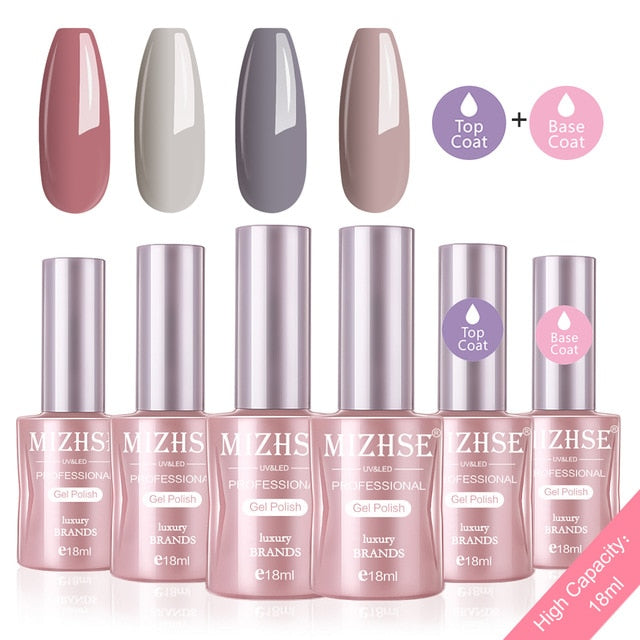 Gel Nail Polish Set Gel Lak Nails Soak